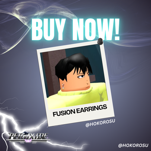 [Peroxide] - Fusion Earrings | ✅FAST DELIVERY✅