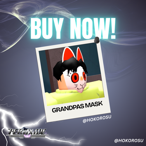 [Peroxide] - Grandpa Mask | ✅FAST DELIVERY✅
