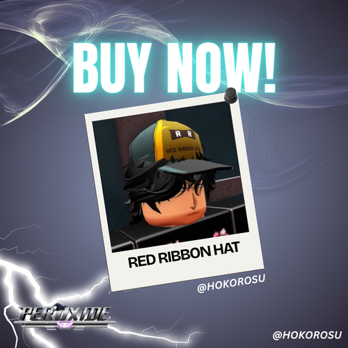 [Peroxide] - Red Ribbon Hat | ✅FAST DELIVERY✅