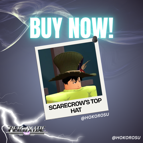 [Peroxide] - Scarecrows Top Hat | ✅FAST DELIVERY✅