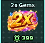 2X GEMS / X2 GEMS - SAILOR PIECE