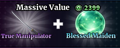TRUE MANIPULATOR + BLESSED MAIDEN - SAILOR PIECE