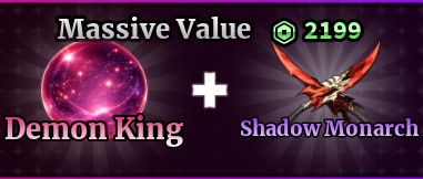 DEMON KING + SHADOW MONARCH - SAILOR PIECE