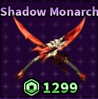 SHADOW MONARCH - SAILOR PIECE