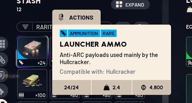 24x Launcher ammo