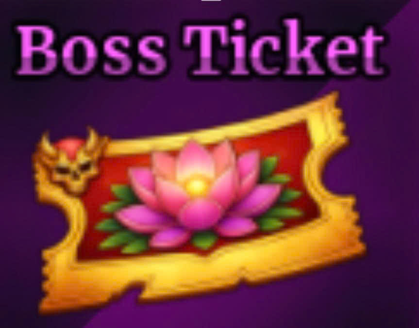 x2000 Boss Ticket