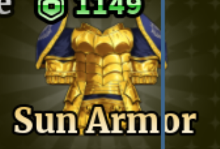 SUN ARMOR - SAILOR PIECE