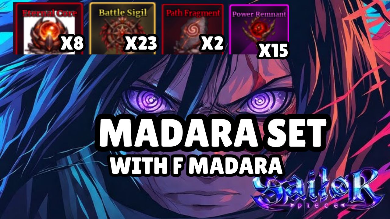 Madara Set + F  ⚡ FAST DELIVERY ⚡