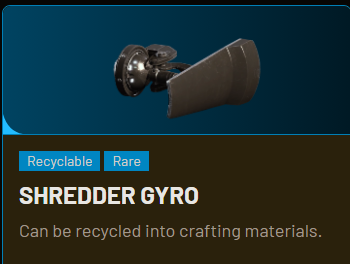 Shredder Gyro