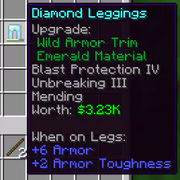 Diamond Leggings Mending