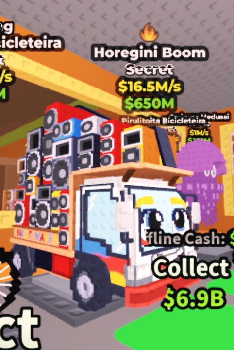 🚌 Horegini Boom bus 🚌 16.5/Mps 🚌 LIMITED EDITION SECRET 🚌 Steal a brainrot