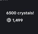 Anime Overload - 6500 Crystals【1499R】