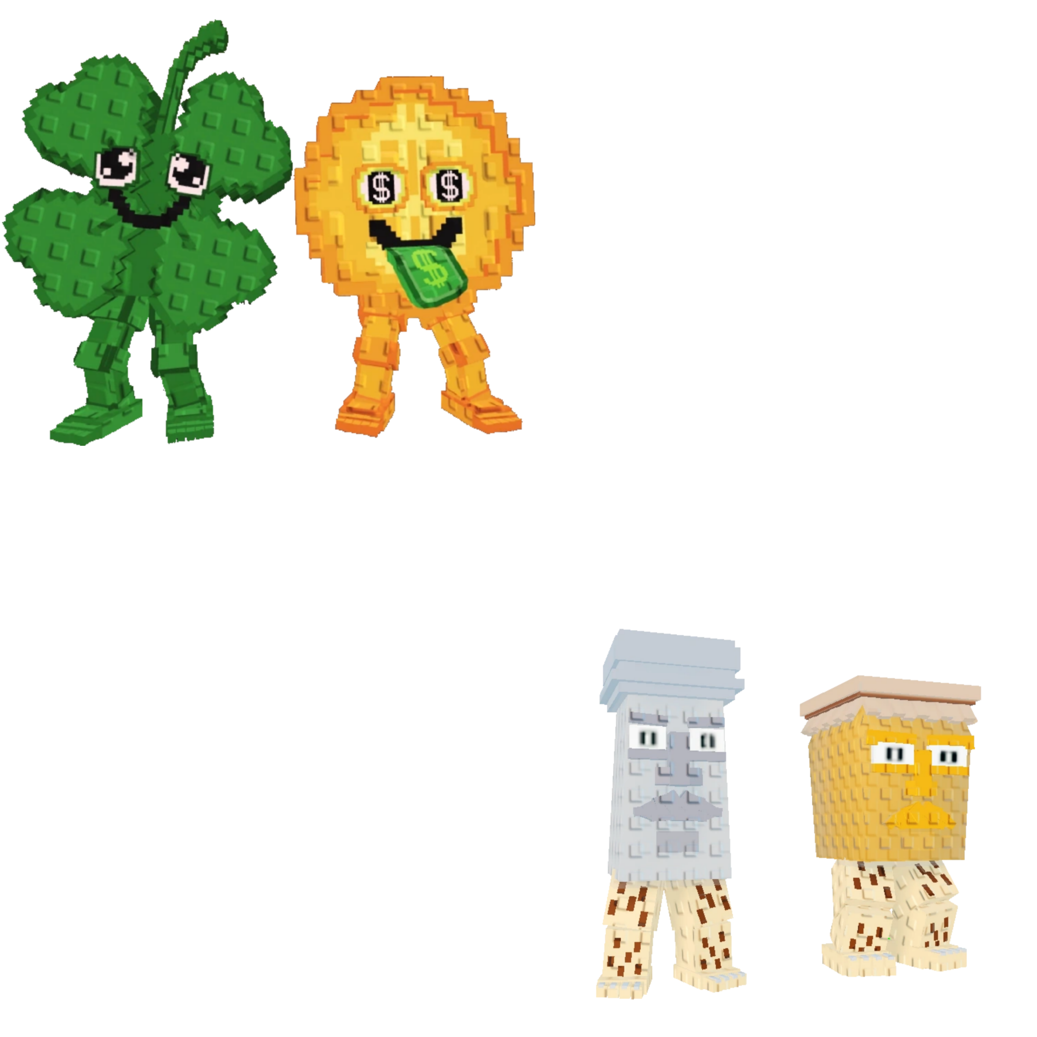 [BUNDLE] - 🦔 1x Fortunu and Cashuru 🦔 1x Garama and Madundung