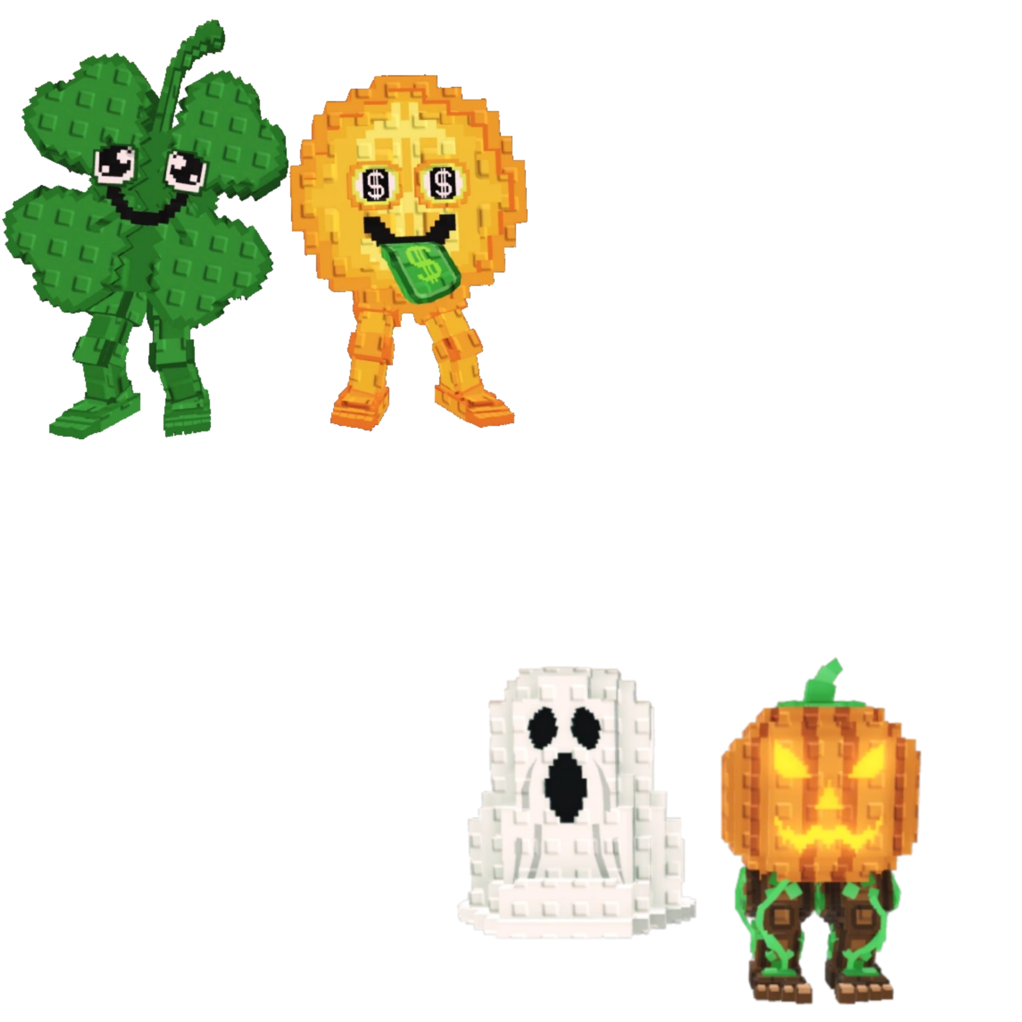 [BUNDLE] - 🐨 1x Fortunu and Cashuru 🐨 1x Spooky and Pumpky