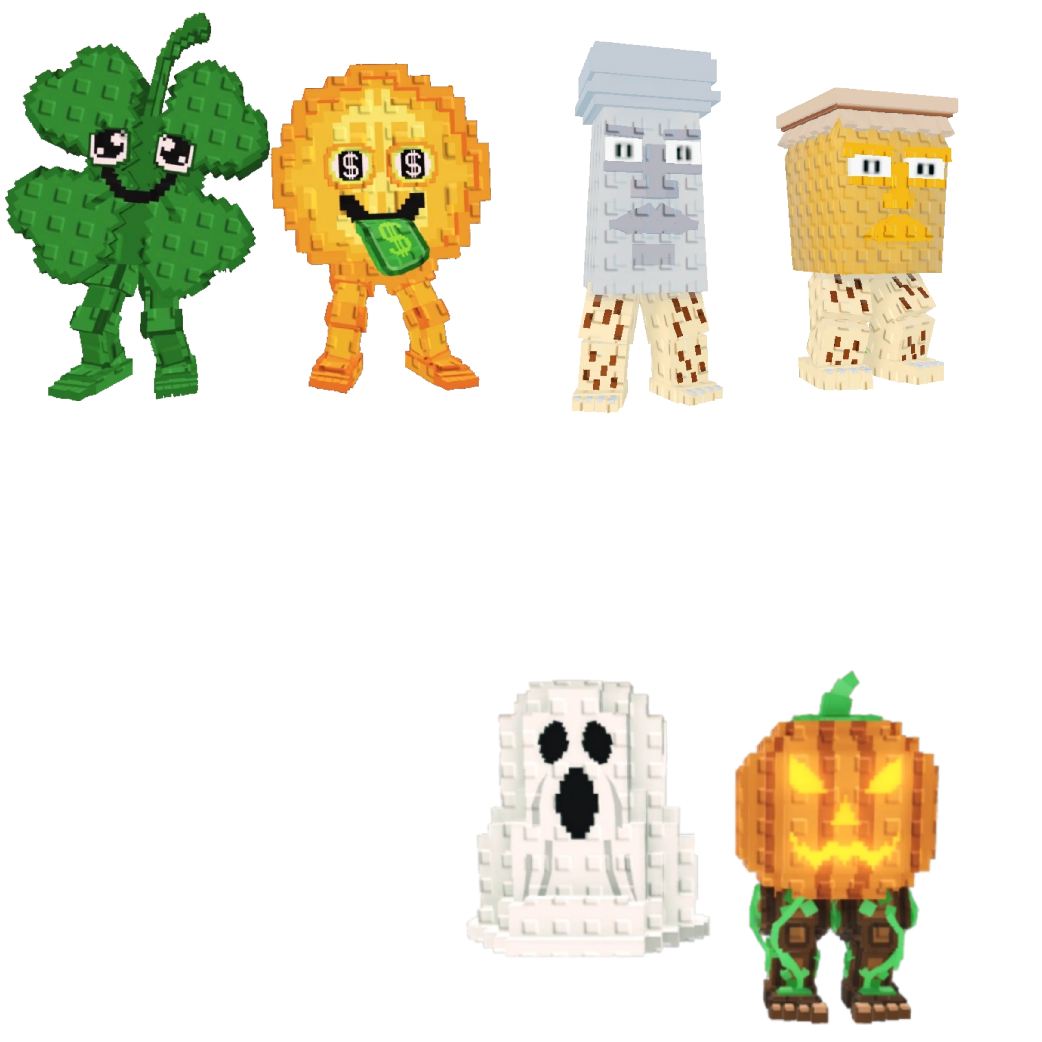 [BUNDLE] - 🦆 1x Fortunu and Cashuru 🦆 1x Garama and Madundung 🦆 1x Spooky and Pumpky