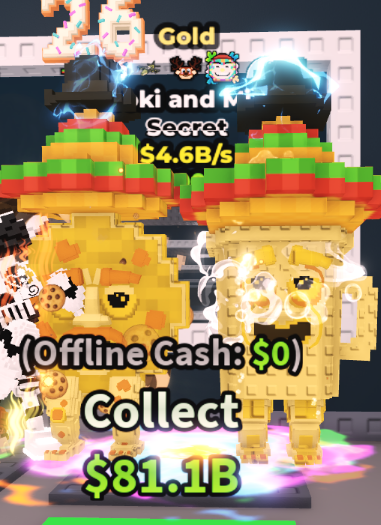 Gold Cooki and Milki (4.6B/s) – SECRET – STEAL A BRAINROT – FAST DELIVERY & TRUSTED #W5NZ3H