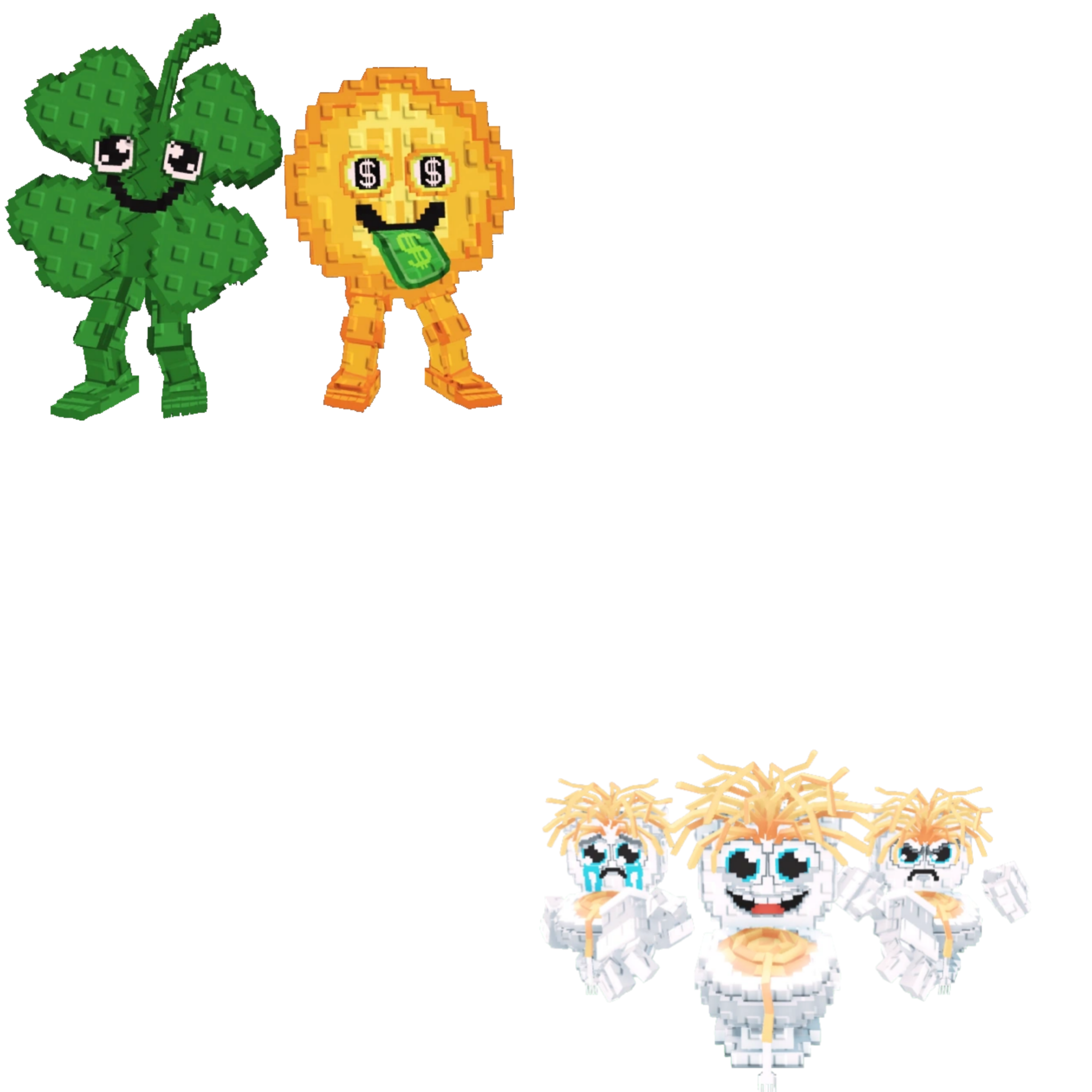[BUNDLE] - 🍀 1x Fortunu and Cashuru 🍀 1x Los Spaghettis