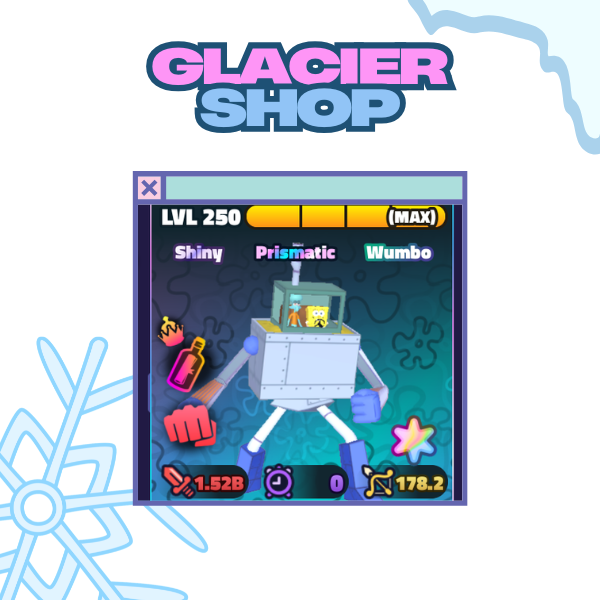 Superstar Shiny Wumbo Sanitation Robot ( 1.5B DMG ) - Trait Secret Formula + Random Trait ( Prismatic Unit )🫧Spongebob Tower Defense🫧