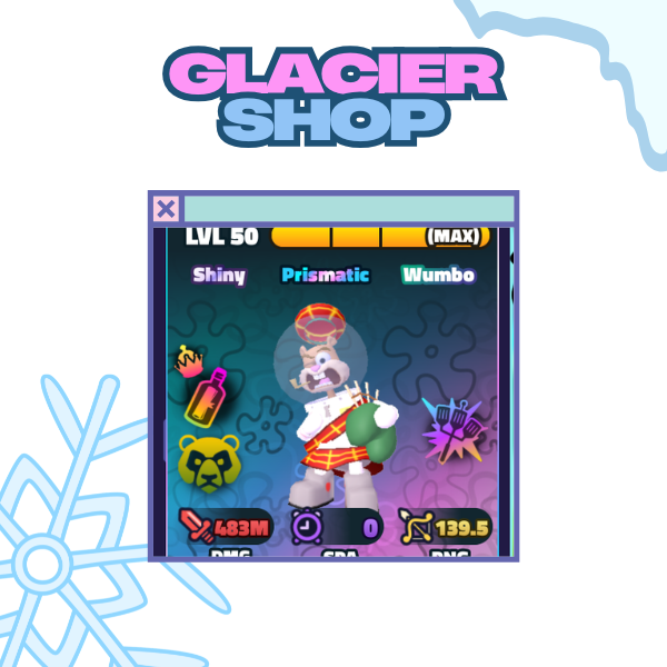 Shiny Wumbo Scottish Cheeks - Trait Secret Formula + Sea Bear + Hydro-Dynamic Spatula ( Prismatic Unit )🫧Spongebob Tower Defense🫧