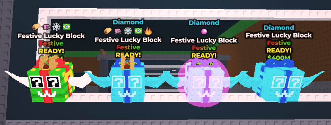 🎁 5 Festive Lucky Block Diamond fast and secure 🎁