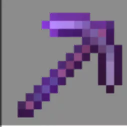 Amethyst Pickaxe (+2 Day)