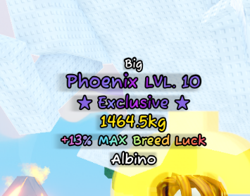 Big Phoenix LVL 10 (1464.5KG) – CATCH AND TAME – FAST DELIVERY & TRUSTED
