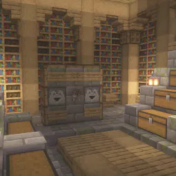 📚🏛️ Ultimate Library Stash — Massive Storage + 🎰 Gambling Station Inside 💎🔥