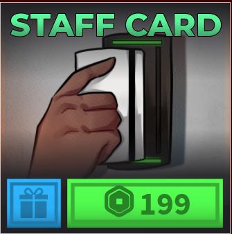 Asylum Life - Staff Card【199R】