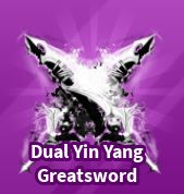 Dual Yin Yang Greatsword