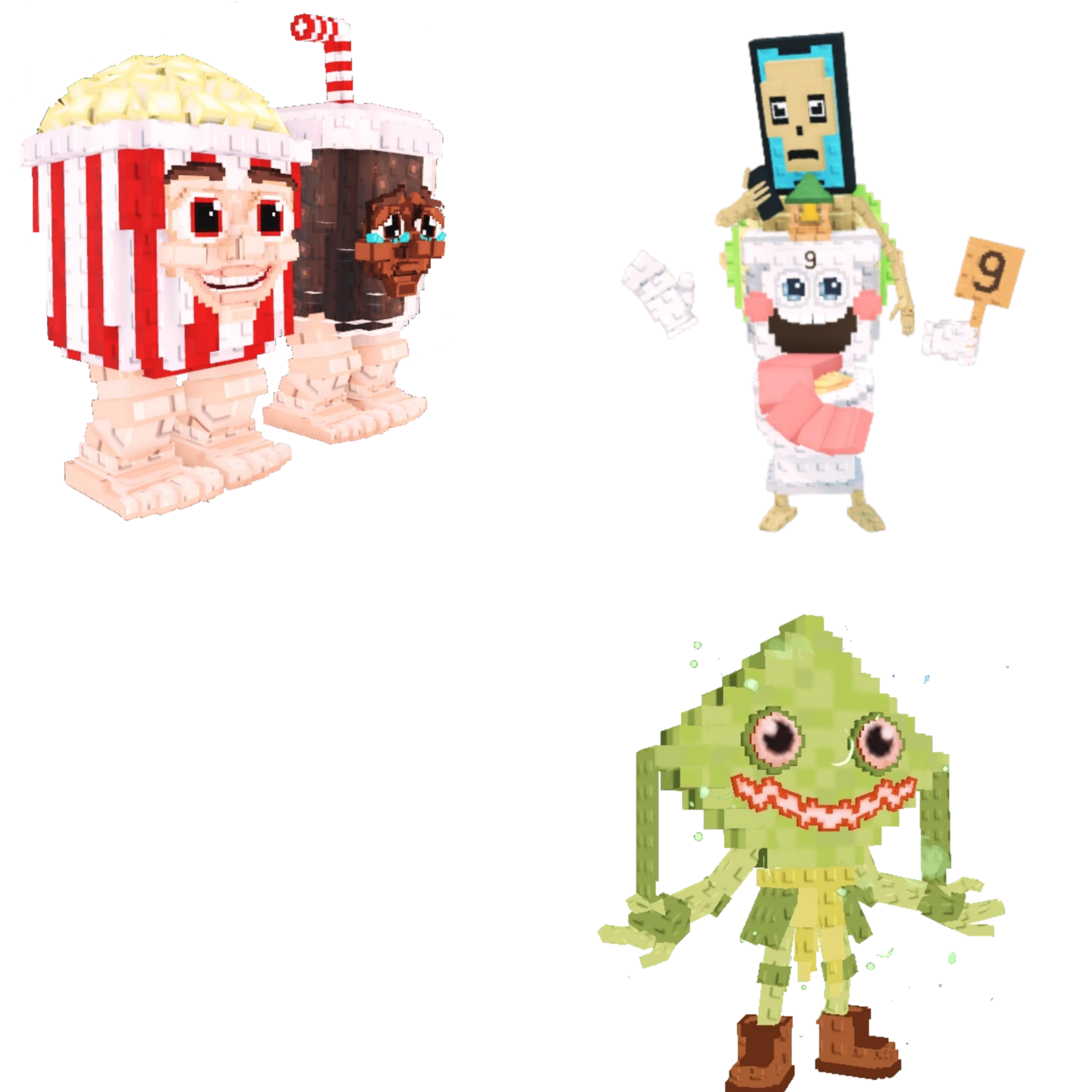 [BUNDLE] - 🍢 1x Popcuru and Fizzuru 🍢 1x La Secret Combinasion 🍢 1x Ketupat Kepat