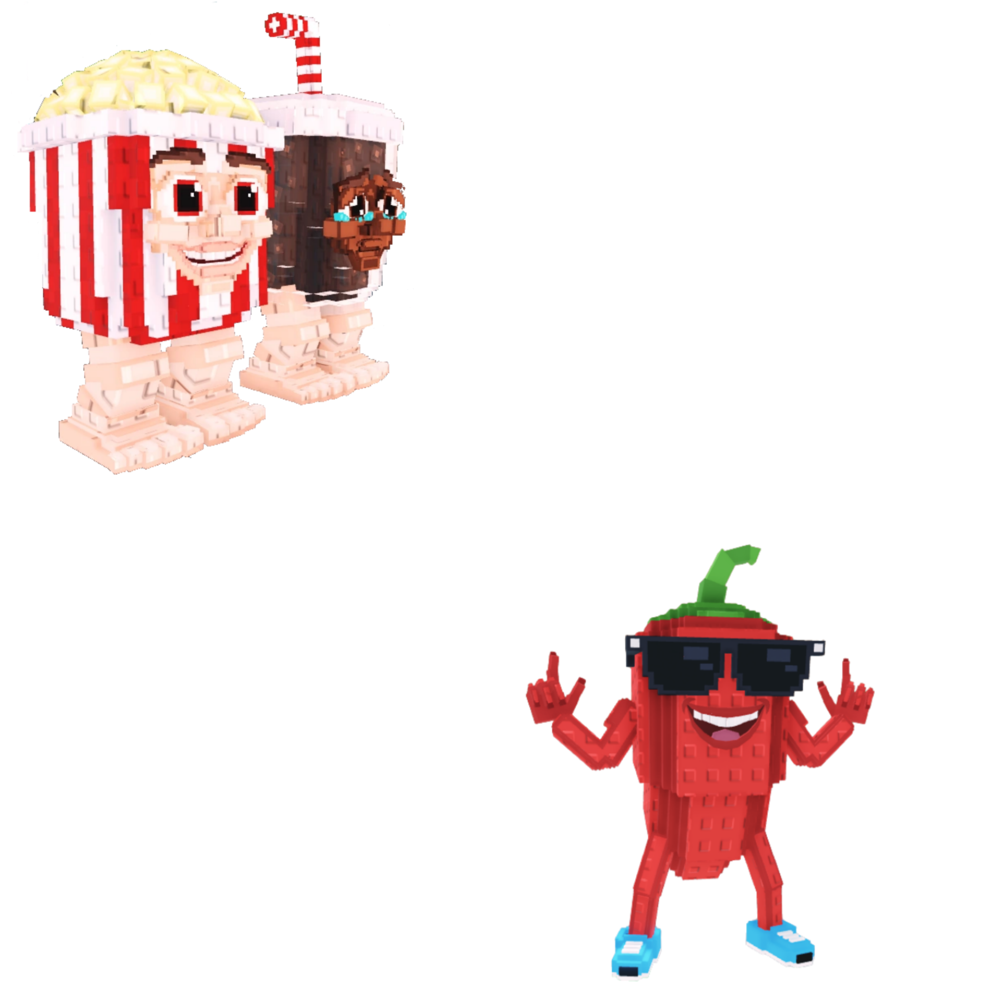 [BUNDLE] - 🍭 1x Popcuru and Fizzuru 🍭 1x Chillin Chili