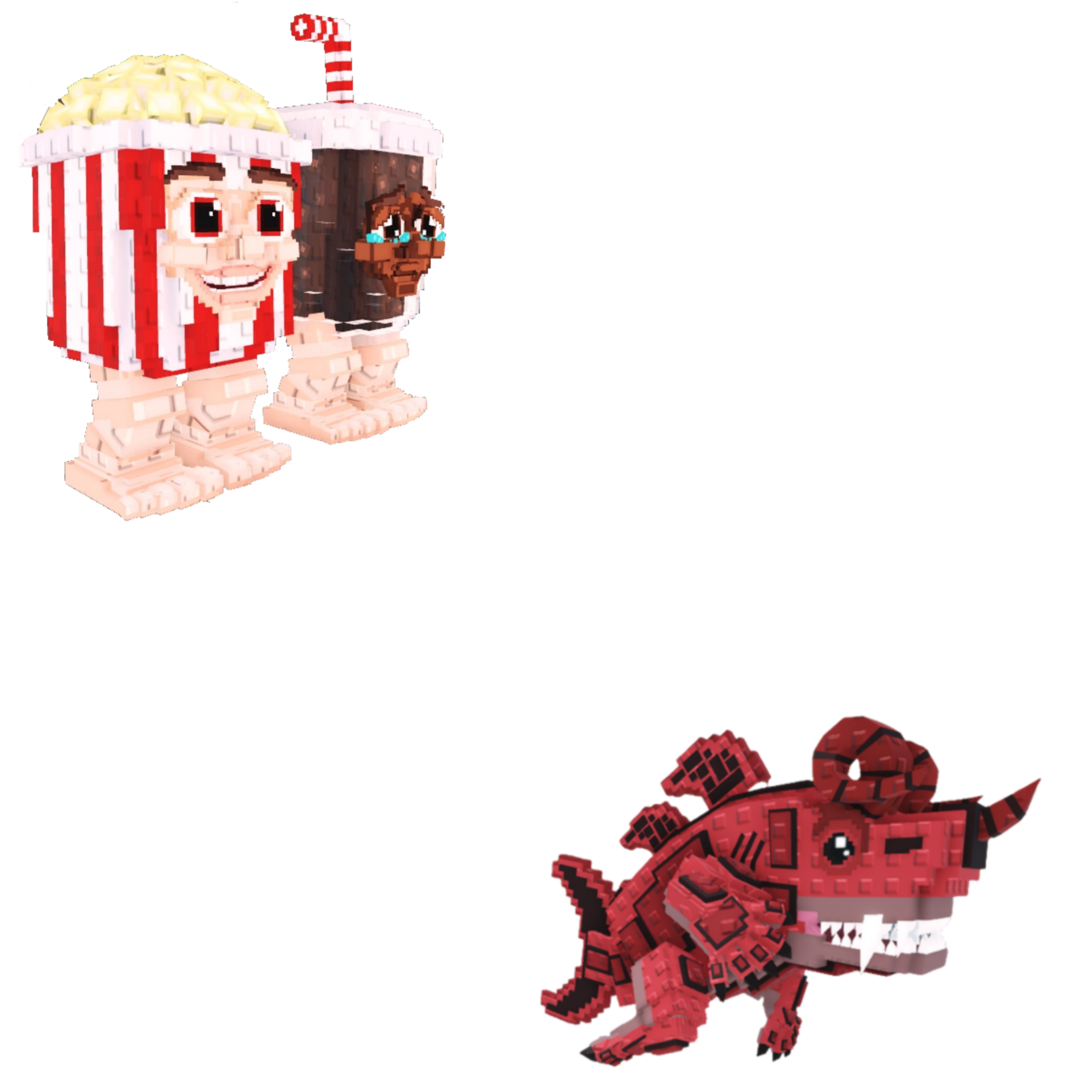 [BUNDLE] - 🍮 1x Popcuru and Fizzuru 🍮 1x Eviledon