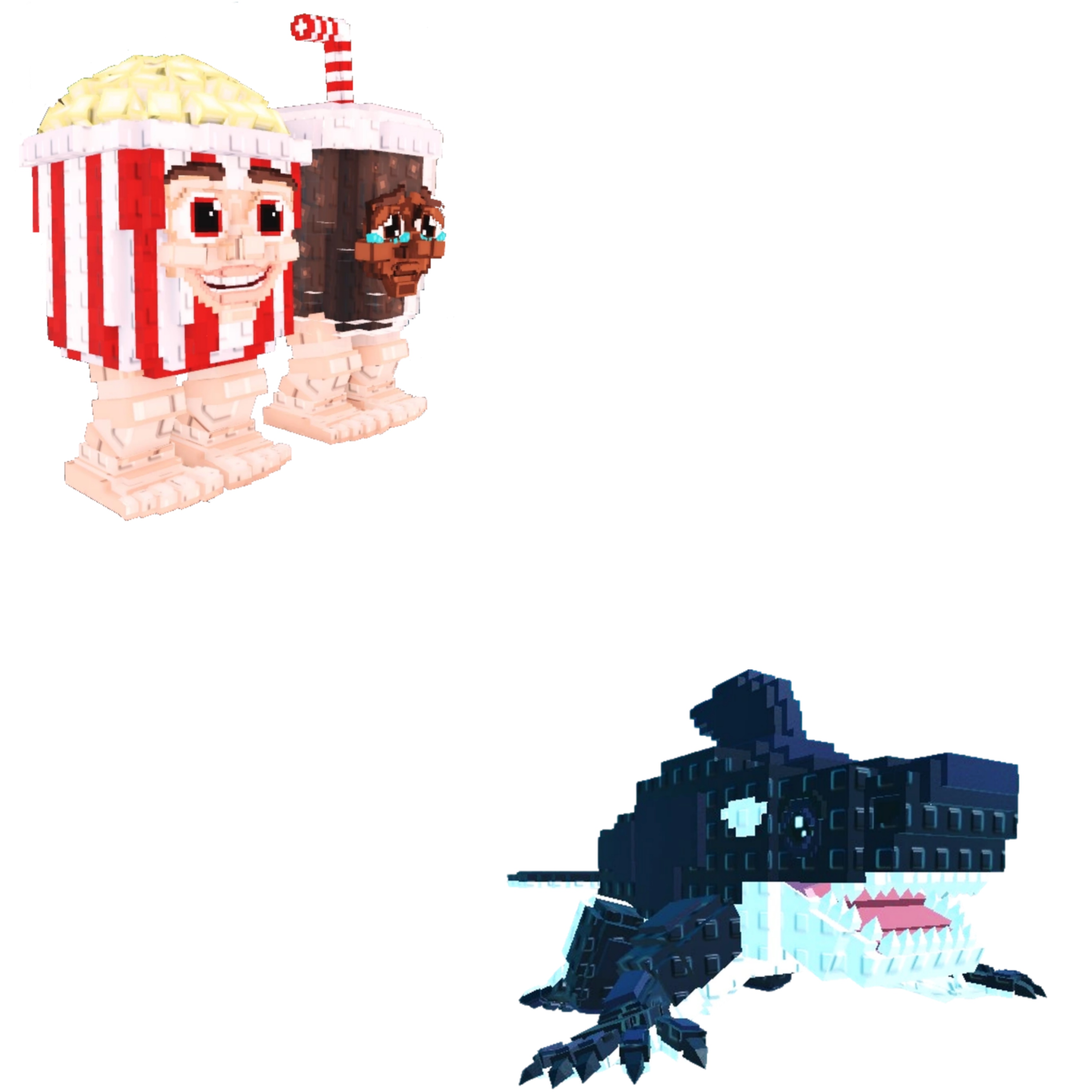 [BUNDLE] - 🥛 1x Popcuru and Fizzuru 🥛 1x Orcaledon