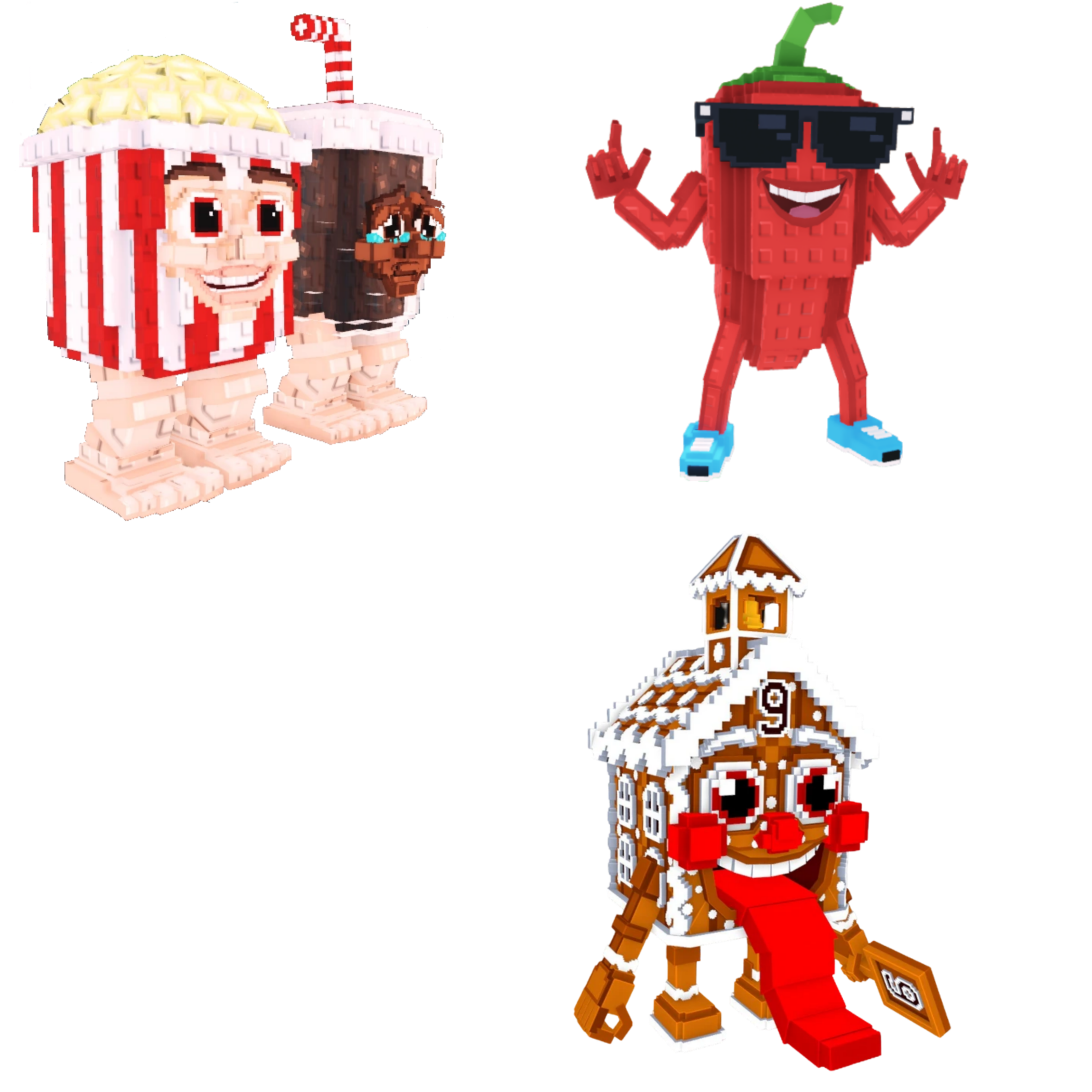 [BUNDLE] - 🎆 1x Popcuru and Fizzuru 🎆 1x Chillin Chili 🎆 1x La Ginger Sekolah
