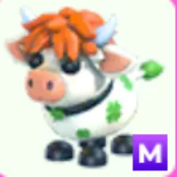 Clover Cow ( Mega ) - Adopt Me - Respond in 1 minute