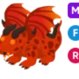 MFR Lava Dragon - Legendary - Adopt Me Fast Delivery