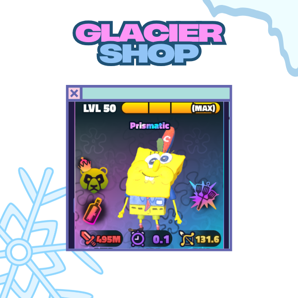 SpongeBoy - Trait Secret Formula + Sea Bear + Hydro-Dynamic Spatulla ( Prismatic Unit )🫧Spongebob Tower Defense🫧