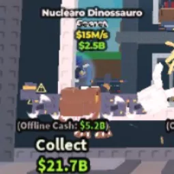 Nuclearo Dinossauro 15M/s