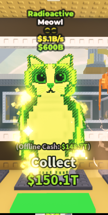 ☢️ Meowl Radioactive 5.1B/s fast and secure ☢️