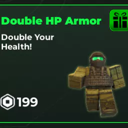 War Tycoon > Double HP Armor > 199R