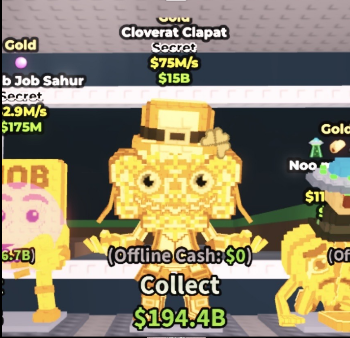 🪙 Gold Cloverat Clapat 75M/s fast and secure 🪙