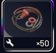 50x Rubber Parts