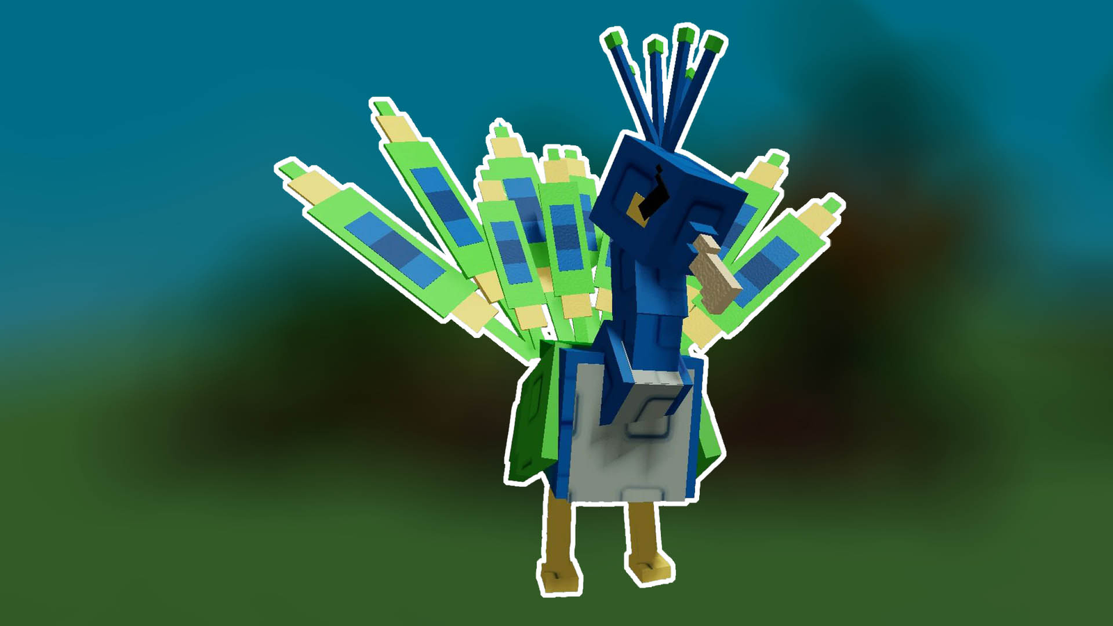 PEACOCK - GROW A GARDEN