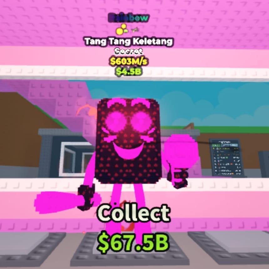 [READY ✅]🌈 Rainbow Tang Tang Keletang 603M/s | 2x Traits | INSTANT DELIVERY🔥