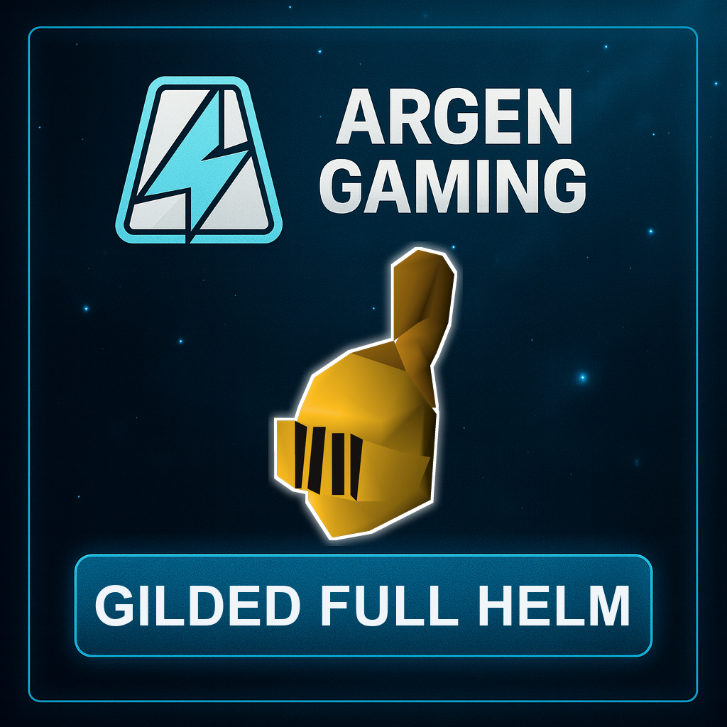 Gilded Full Helm