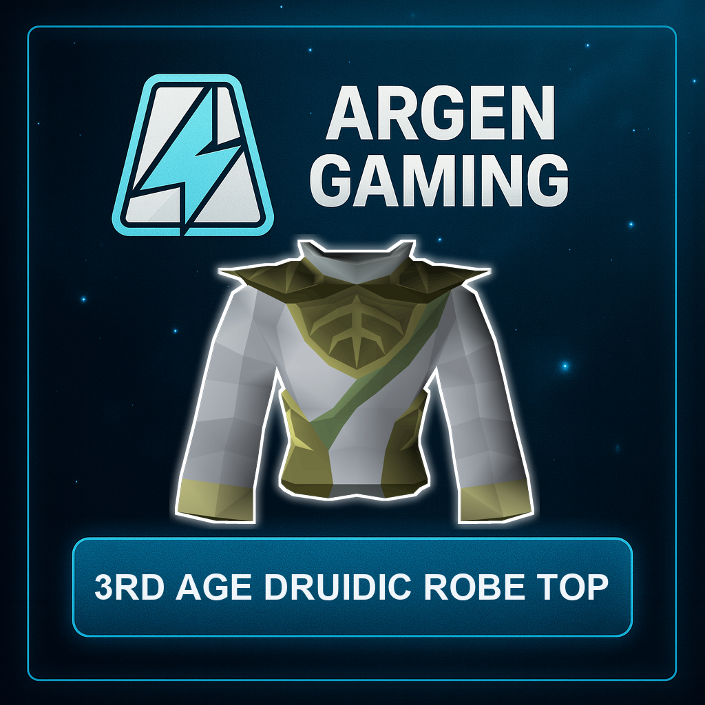 3rd Age Druidic Robe Top