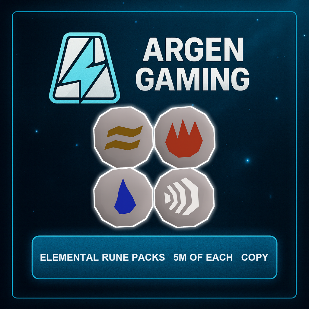 Elemental Rune Packs - 5m Of Each