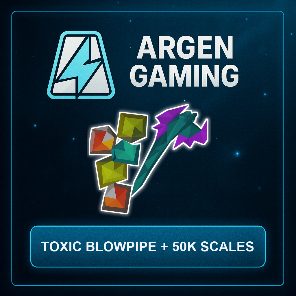 Toxic Blowpipe + 50k Scales
