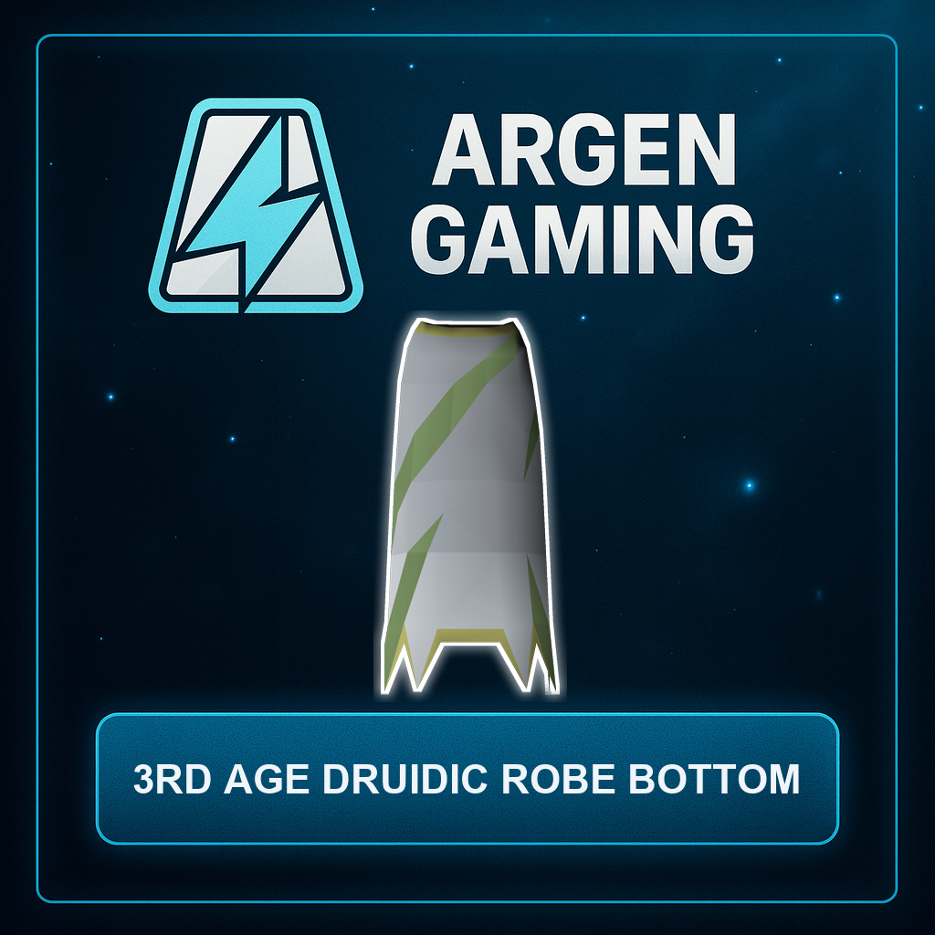 3rd Age Druidic Robe Bottom | High Level Account Trade