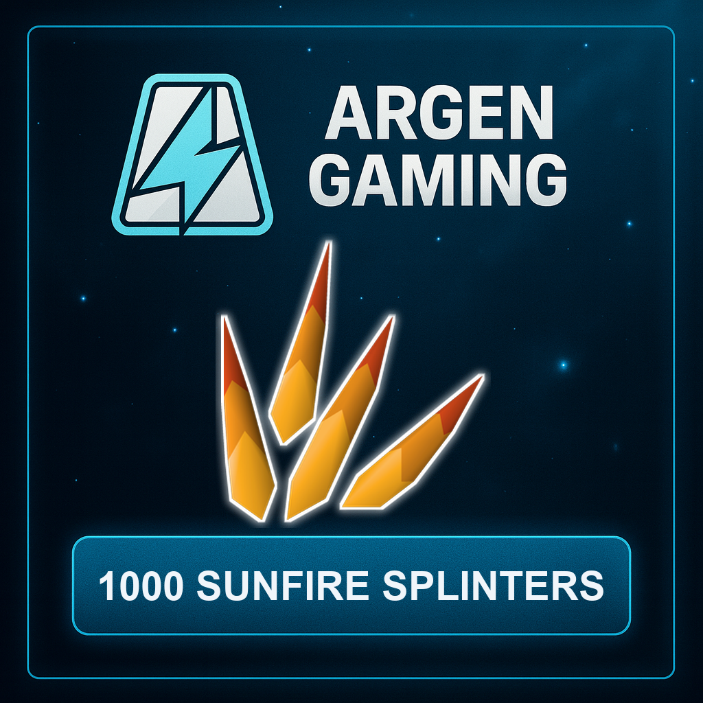 1000 Sunfire Splinters | High Level Account Trade